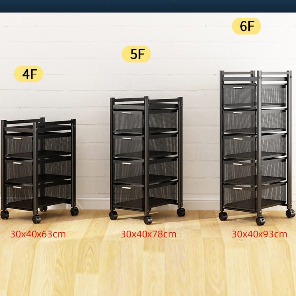 4 Layer Square Shape Kitchen Rack - Image 4